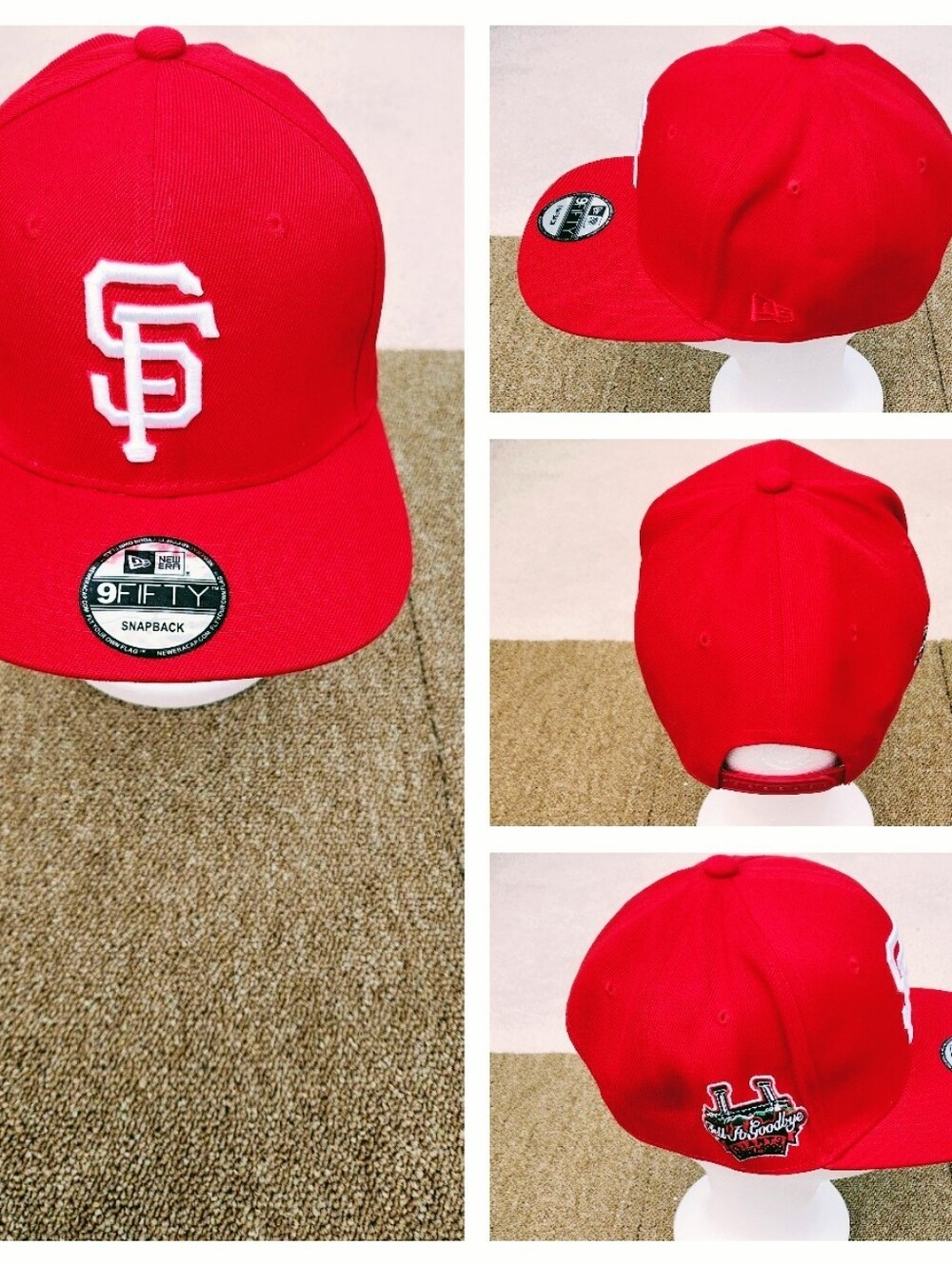 SAN FRANCISCO GIANTS MLB BASEBALL SNAPBACK HAT.